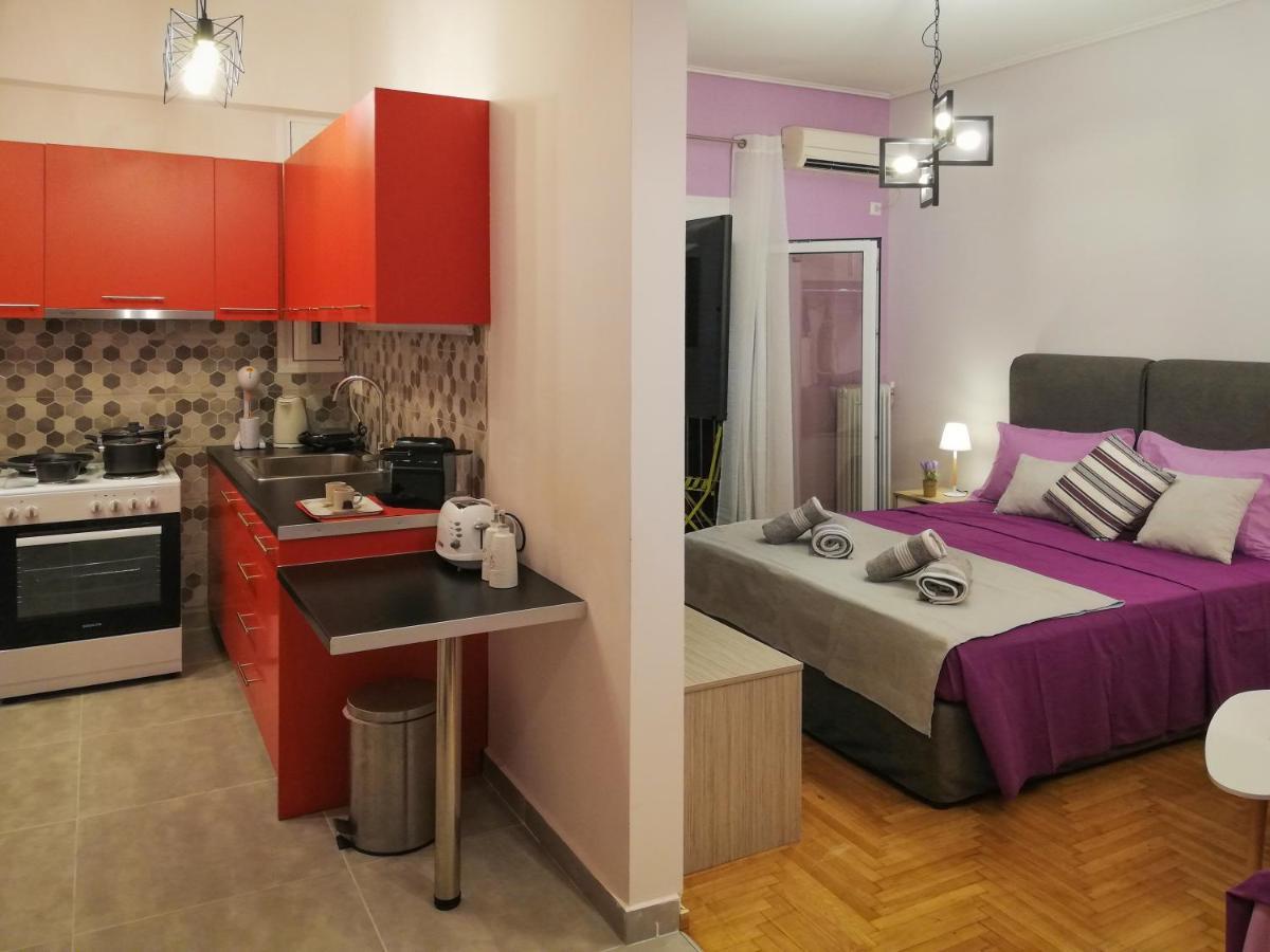 Stylish Modern Studio In The Heart Of Atenas Exterior foto