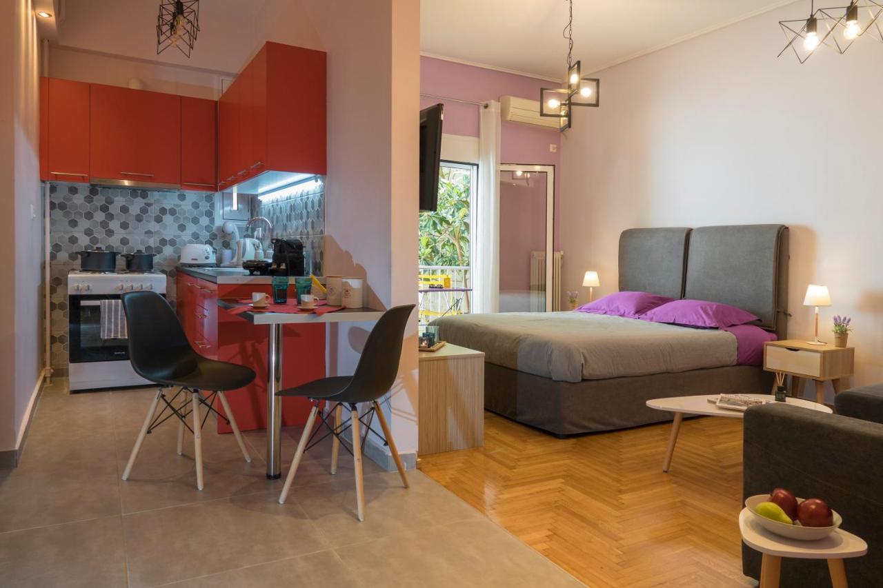 Stylish Modern Studio In The Heart Of Atenas Exterior foto