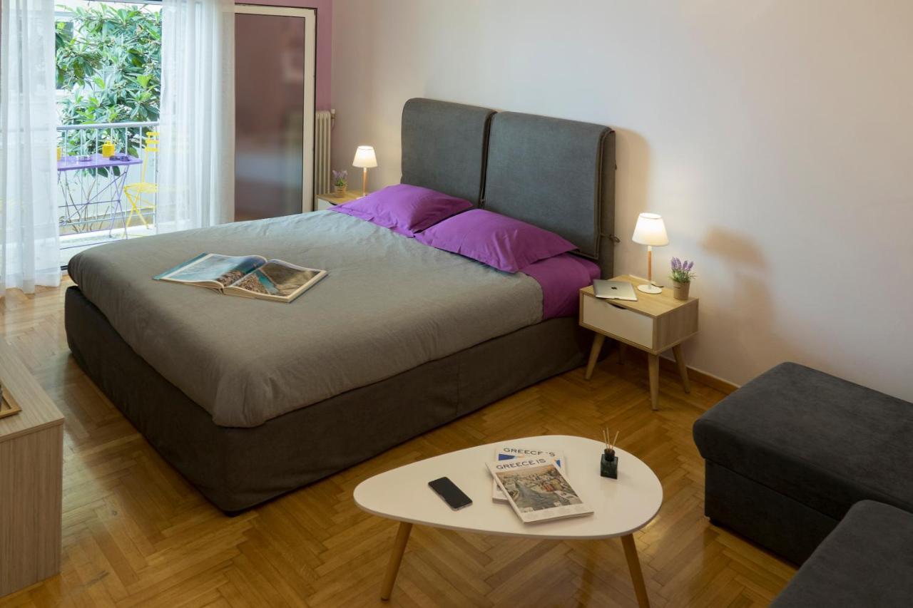 Stylish Modern Studio In The Heart Of Atenas Exterior foto