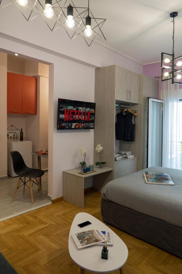 Stylish Modern Studio In The Heart Of Atenas Exterior foto