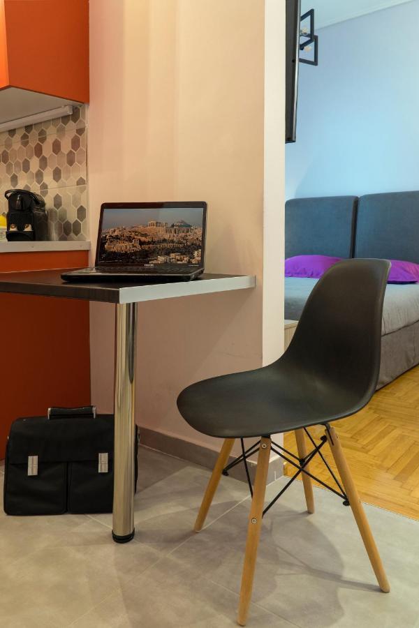 Stylish Modern Studio In The Heart Of Atenas Exterior foto